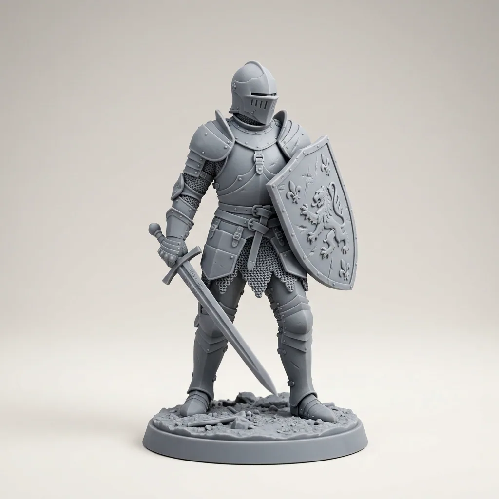 Miniatura Guerreiro Medieval