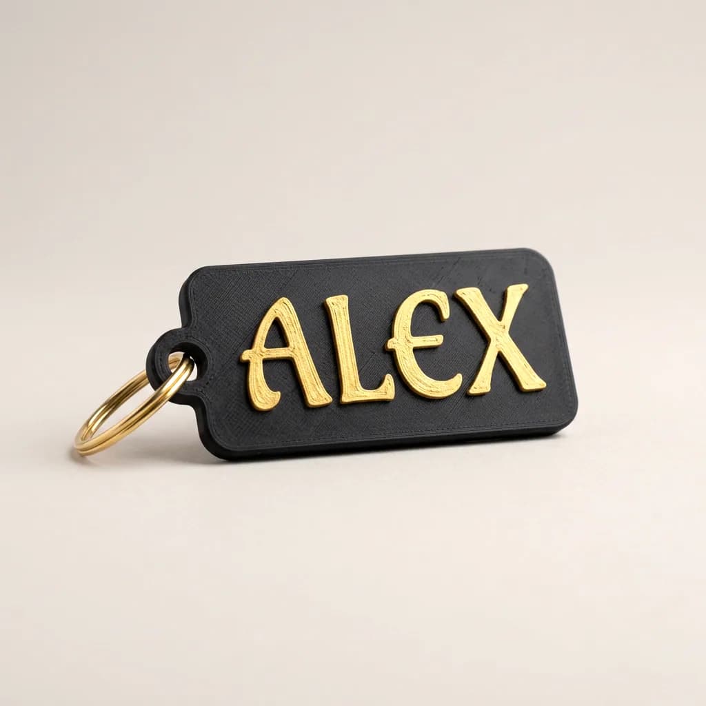 Chaveiro com Nome Personalizado